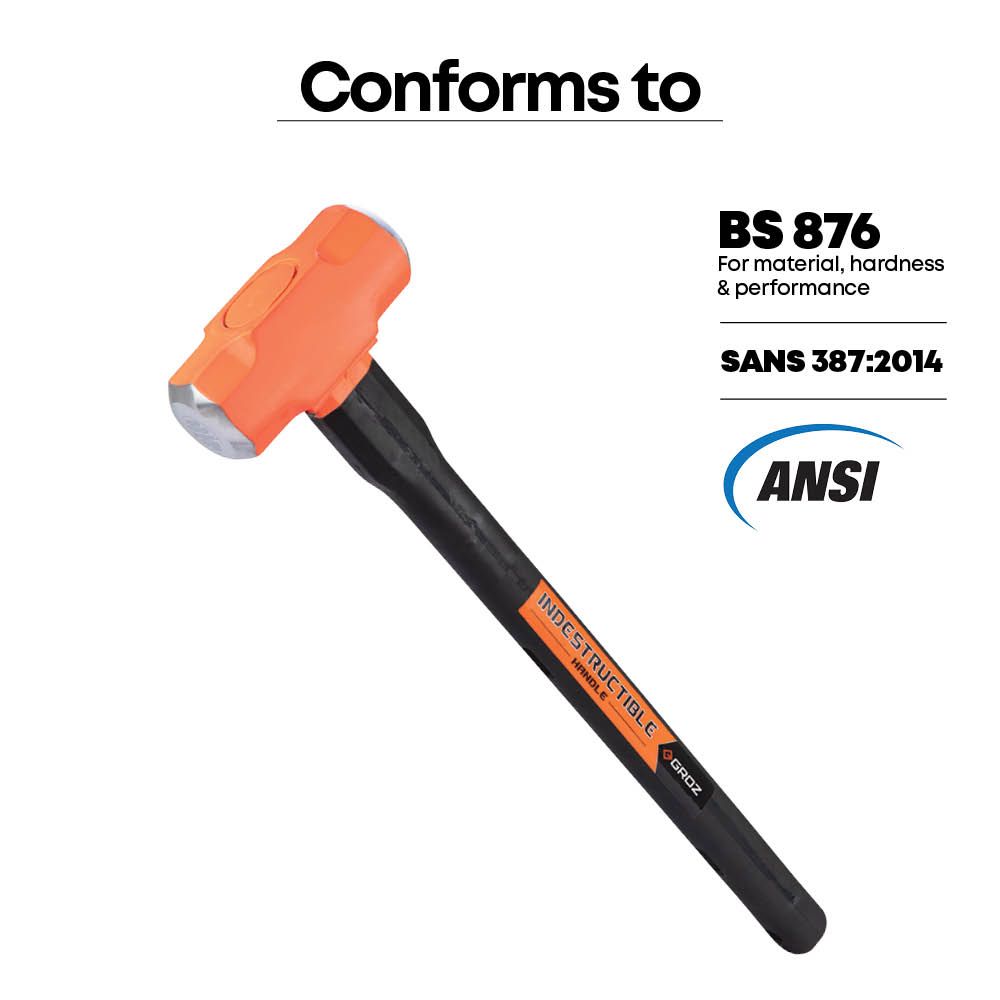 GROZ Indestructible Handle Sledge Hammer