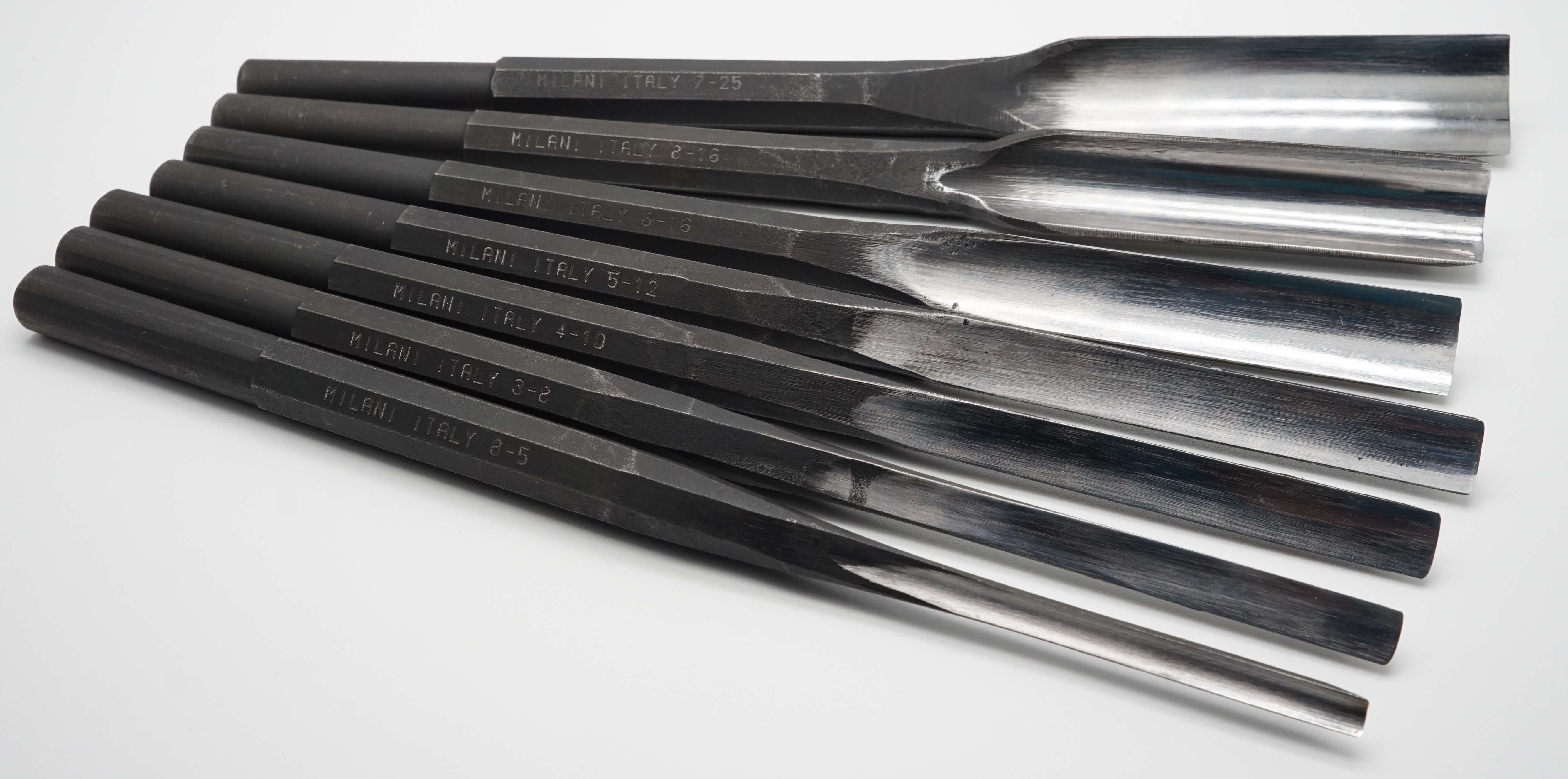 Milani pneumatic wood chisel  gouge with 12.6mm head