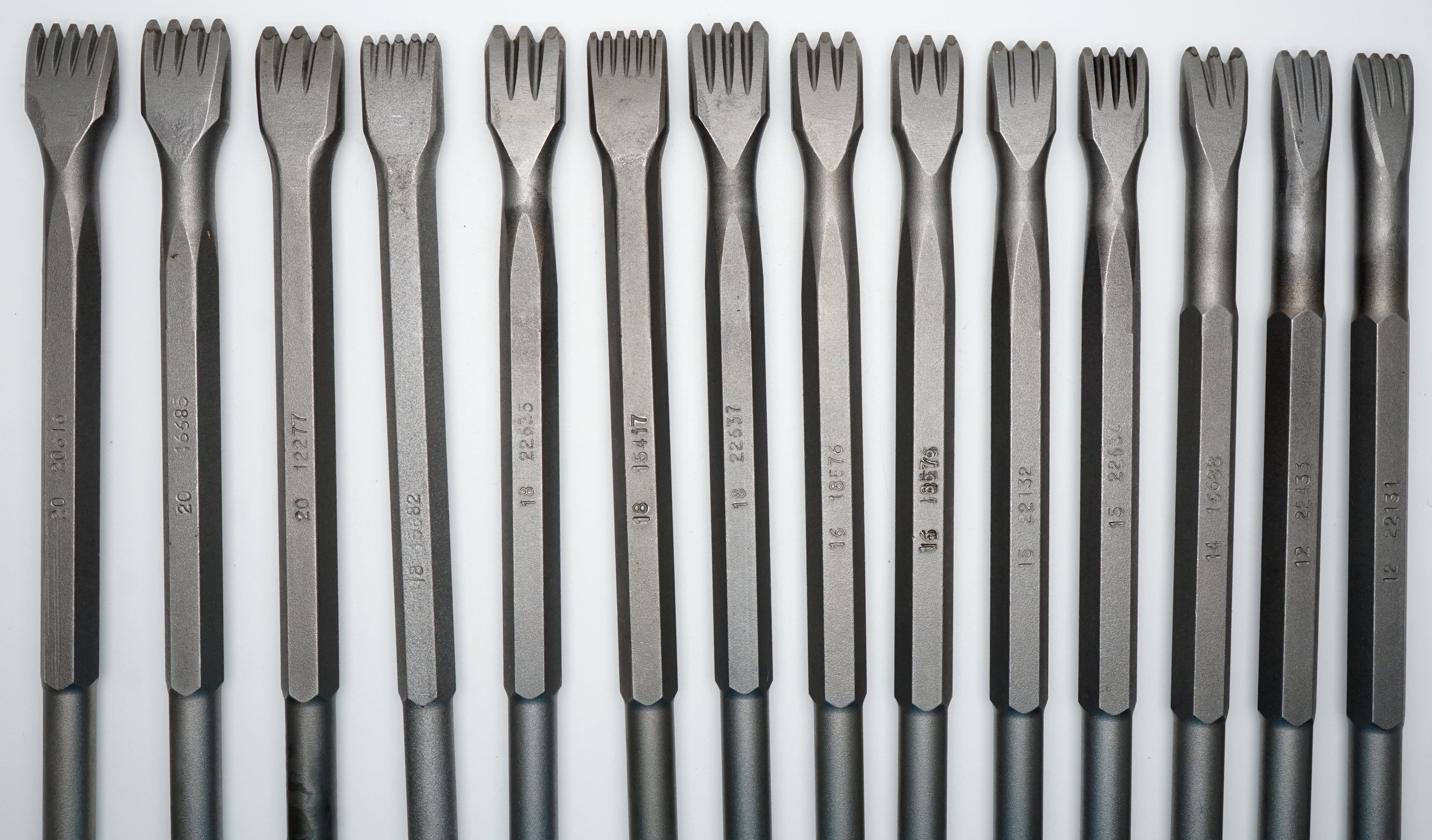 Milani TCT Teeth chisels for pneumatic hammer