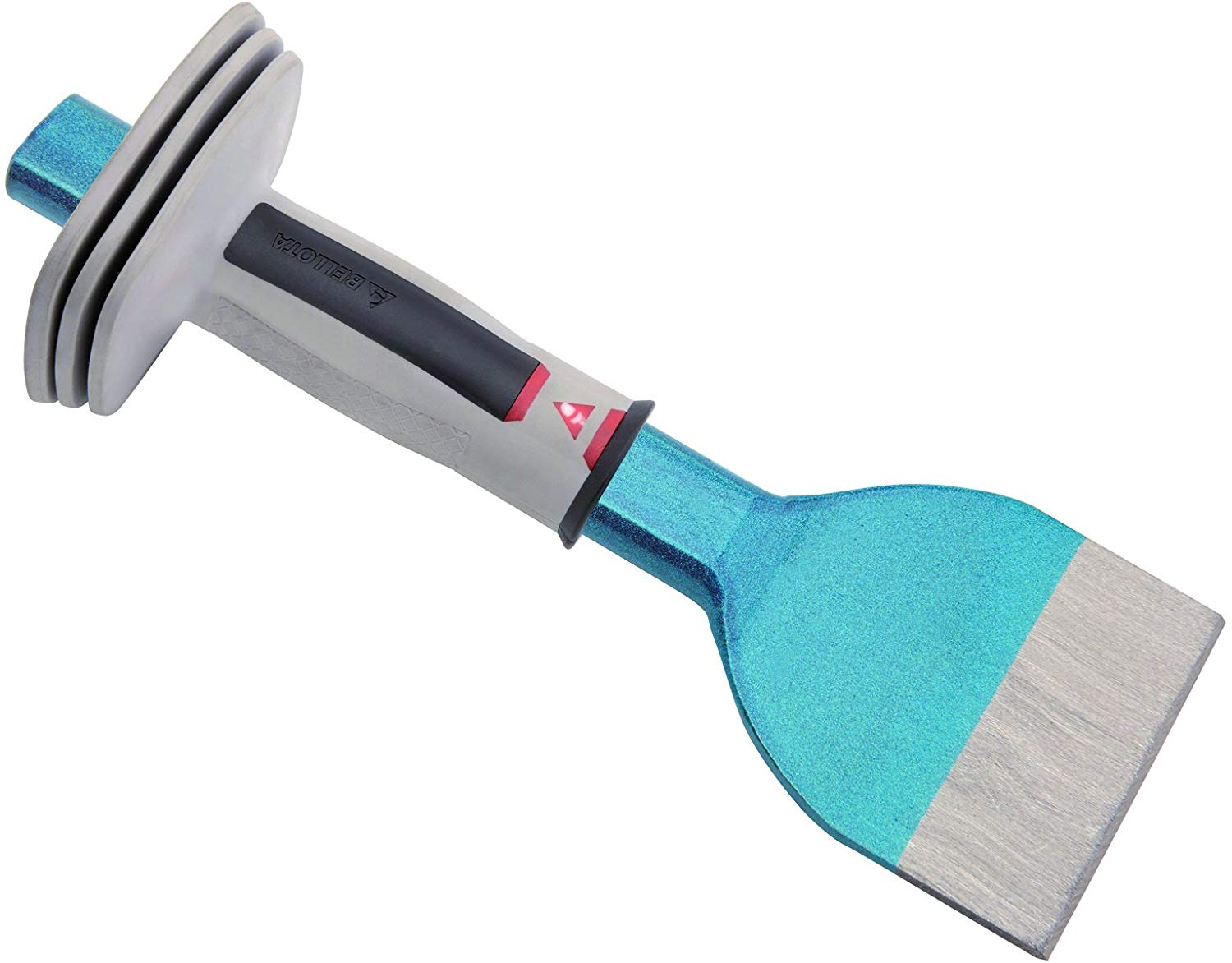 Bellota 8271-100 CP - Wide Spade bolster  brick Chisel, Chrome-Vanadium Mouth, 100 mm, with Protector